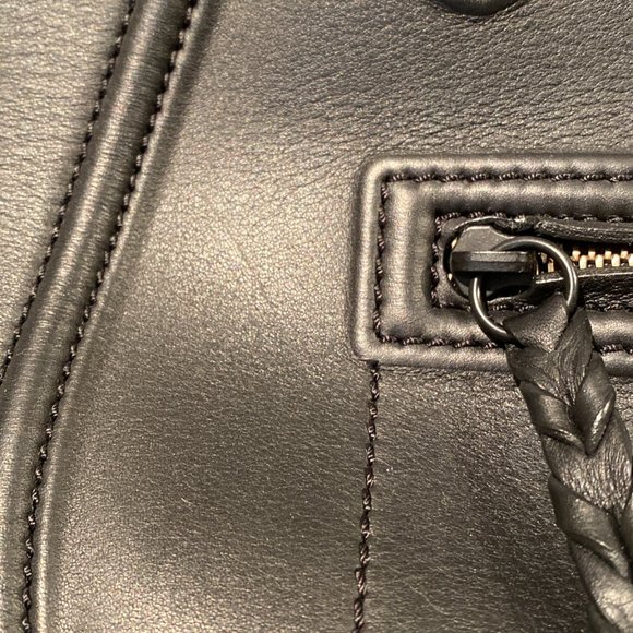 Mini Luggage Handbag in Smooth Calfskin in Black - Picture 15 of 16